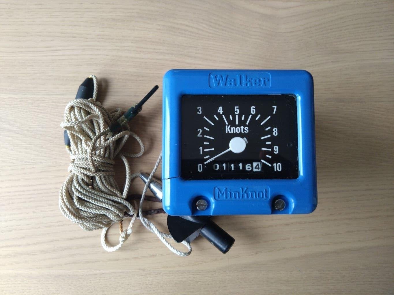 Walker Minknot Log - Mechanische Snelheidsmeter, Watersport en Boten, Navigatiemiddelen en Scheepselektronica, Gebruikt, Ophalen of Verzenden