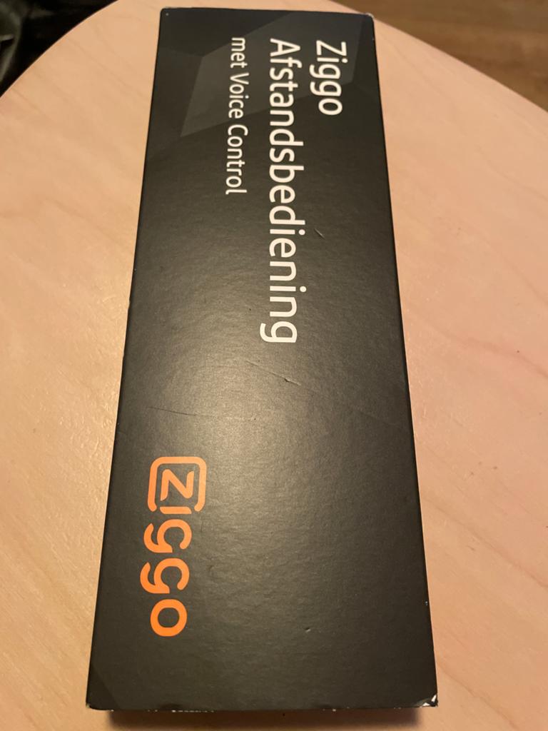 Ziggo Afstandsbediening met Voice Control - Nieuw, Ophalen of Verzenden, Nieuw, Origineel, Mediaspeler