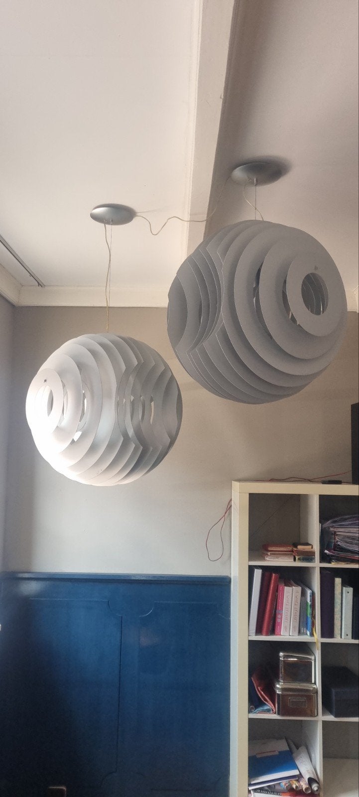Foscarini Supernova design hanglamp, 50 tot 75 cm, Ophalen of Verzenden, Zo goed als nieuw, Metaal