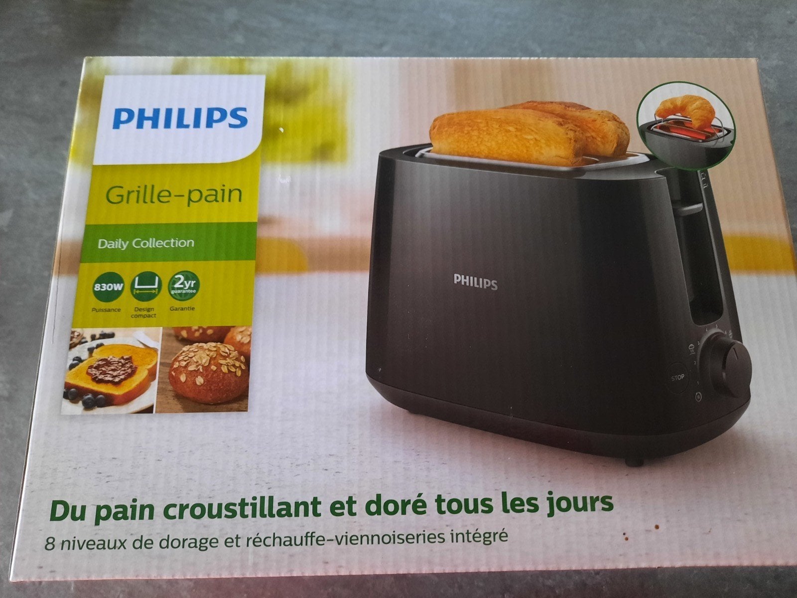 Philips broodrooster
Nieuw in ongeopende verpakking, Ophalen of Verzenden, Nieuw
