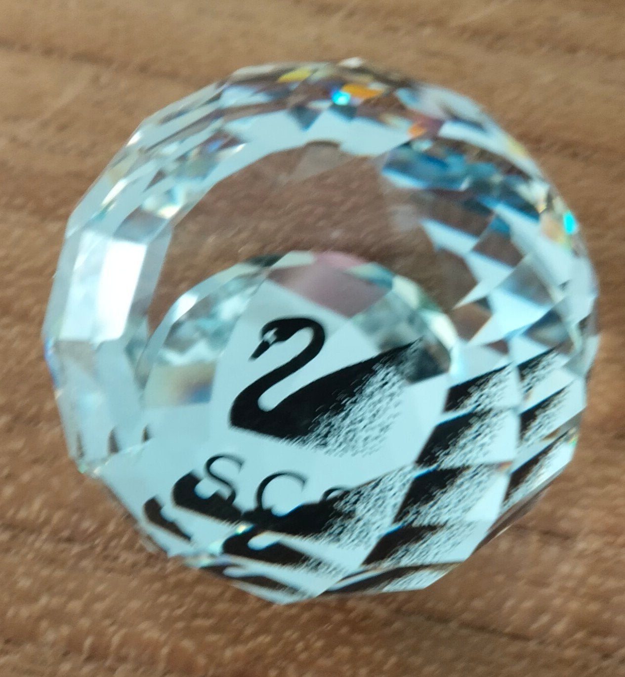 Swarovski Kristal Presse-papier, Ophalen of Verzenden, Gebruikt, Huisaccessoire