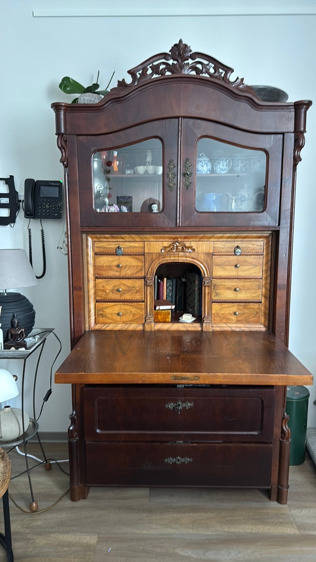 Antiek bureau/ secretaire, Ophalen