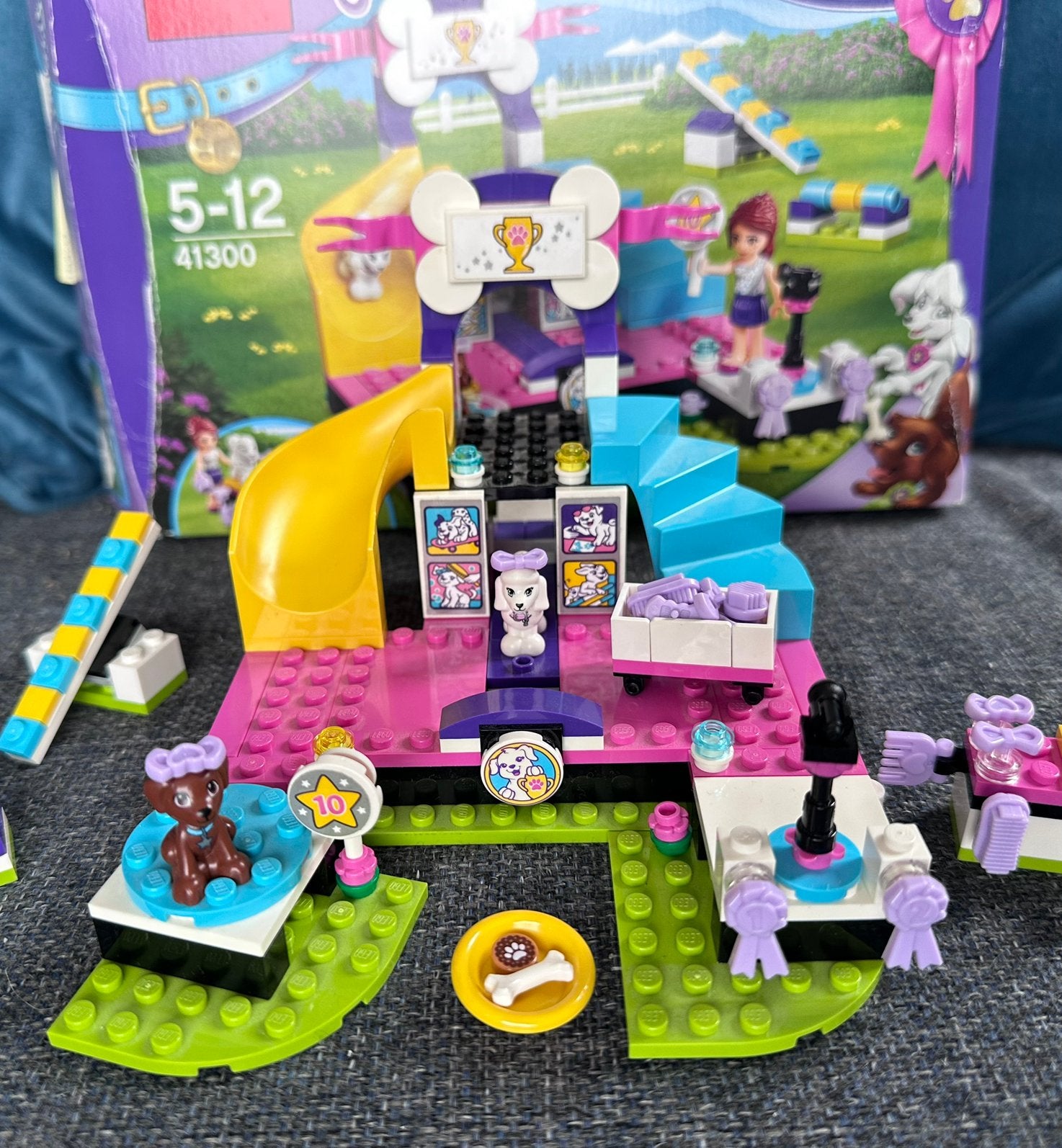 Lego Friends - 41300 / puppy kampioenschap, Friends, Ophalen of Verzenden, Zo goed als nieuw, Complete set