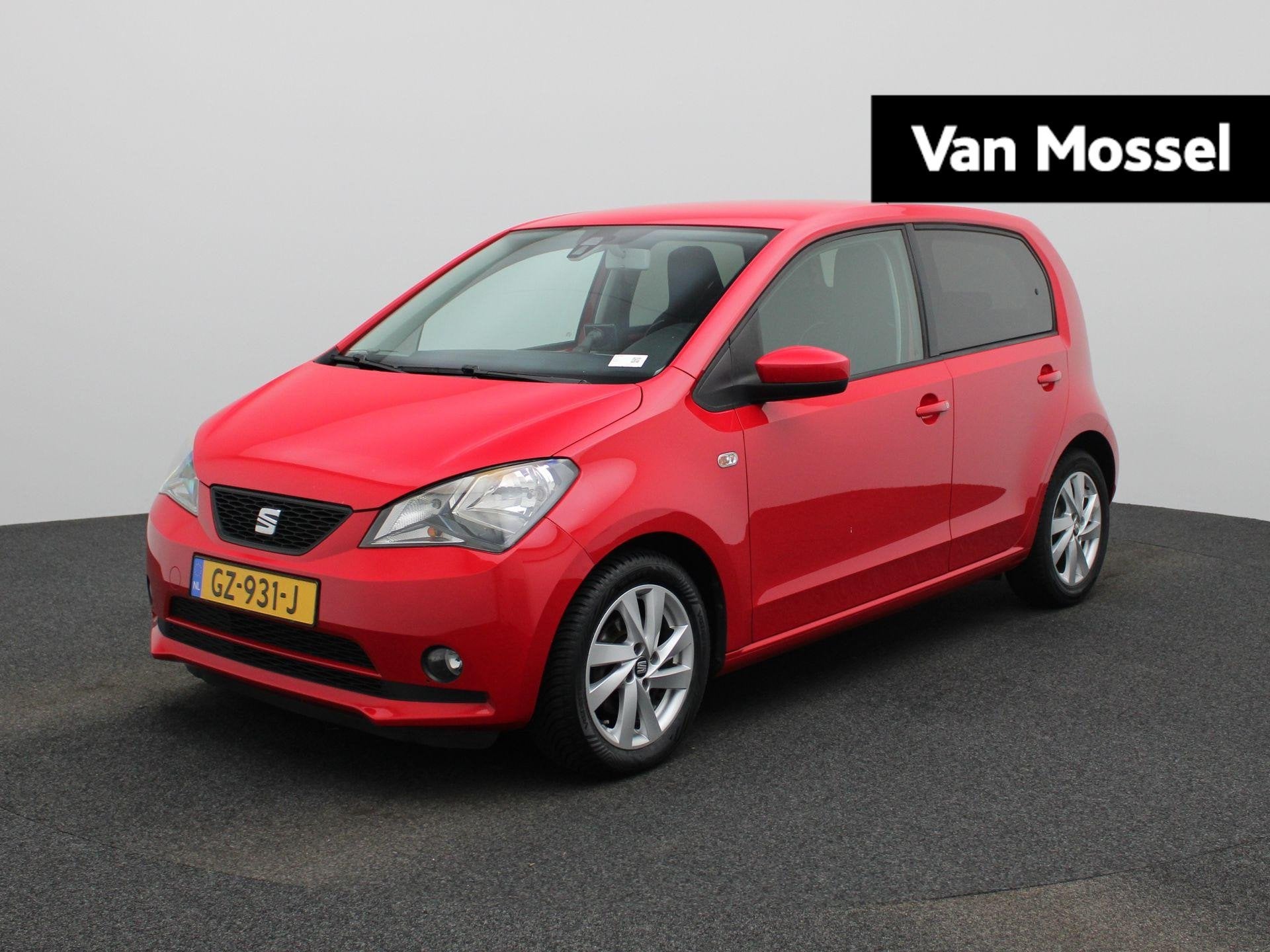 SEAT Mii 1.0 Sport Connect | Airco | Navigatie | Bluetooth |, Auto's, Voorwielaandrijving, 12 maanden, Stof, Gebruikt
