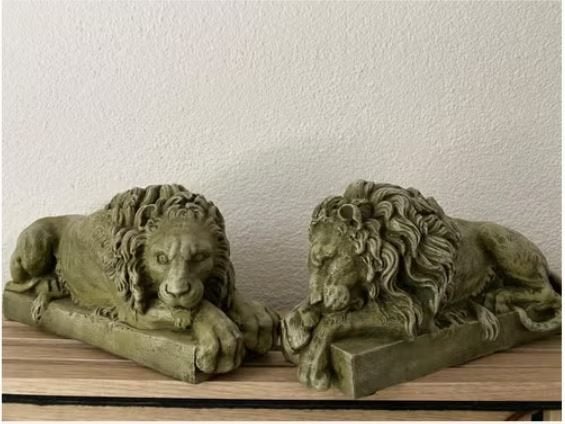 Set Antonio Canova Lions leeuwen, Ophalen of Verzenden, Zo goed als nieuw, Dier