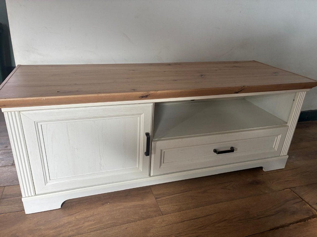 tv kast jasmund II, Ophalen, Gebruikt, 100 tot 150 cm, Landelijk