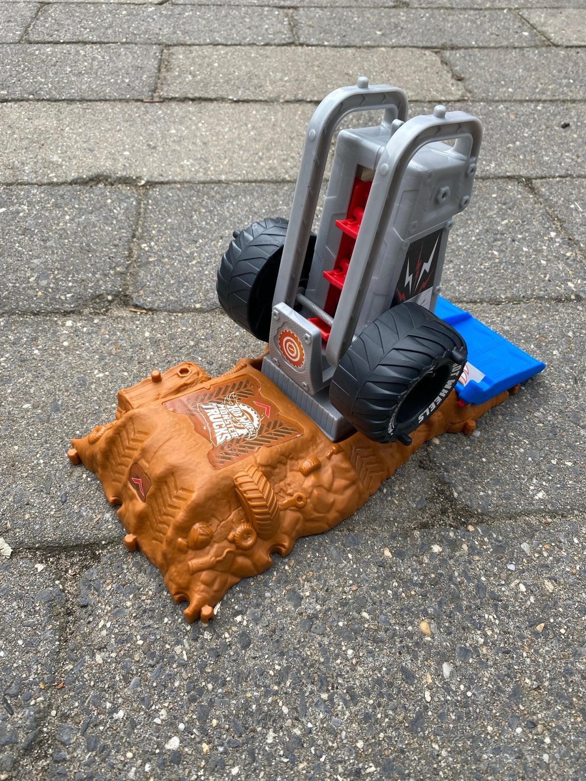 Hot Wheels Monster Truck Bone Shaker Speelset, Ophalen, Gebruikt