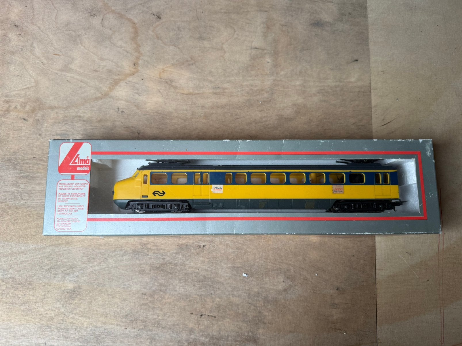 Lima ns trein met doos, Gebruikt, Gelijkstroom, Wagon, Ophalen of Verzenden