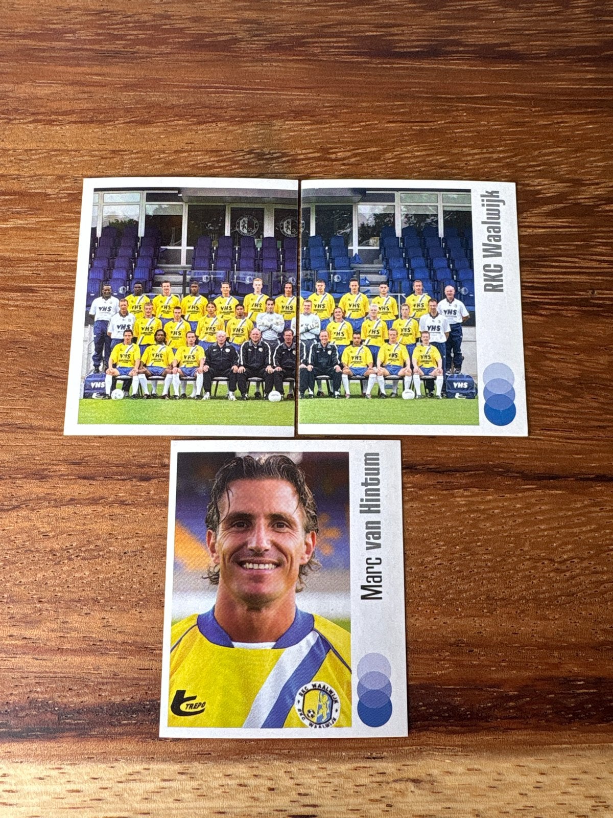Panini Voetbal 04 - RKC Waalwijk Team & Marc van Hintum, Verzamelen, Ophalen of Verzenden, Zo goed als nieuw, Overige binnenlandse clubs
