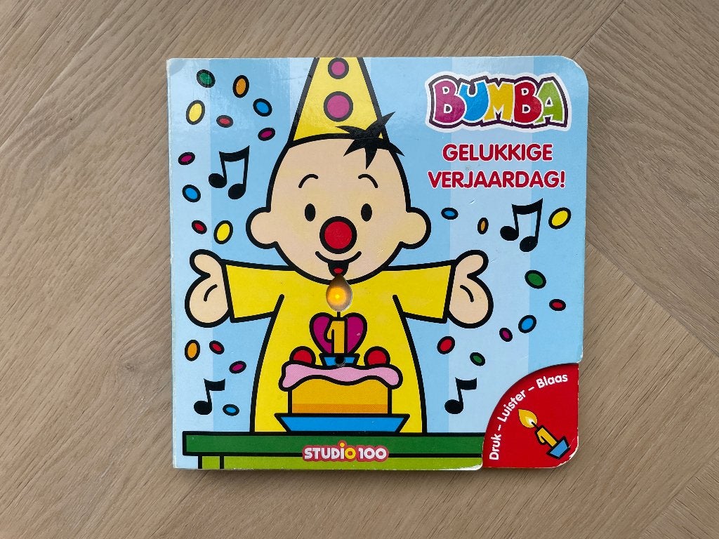 zga nieuw boek Bumba gelukkige verjaardag met licht + geluid, Ophalen of Verzenden, Zo goed als nieuw, Inge Laenen, 2 tot 3 jaar