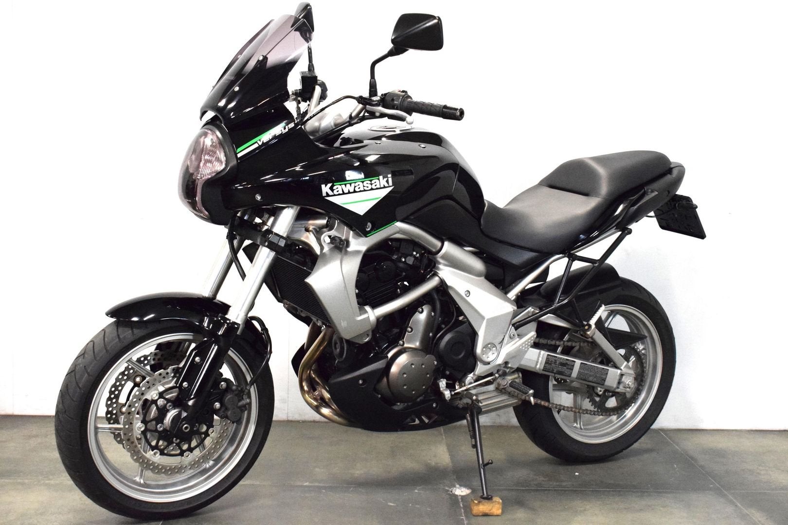 KAWASAKI KLE 650 VERSYS (bj 2009) Zwart, 2 cilinders, Bedrijf, Onbekend, KAWASAKI