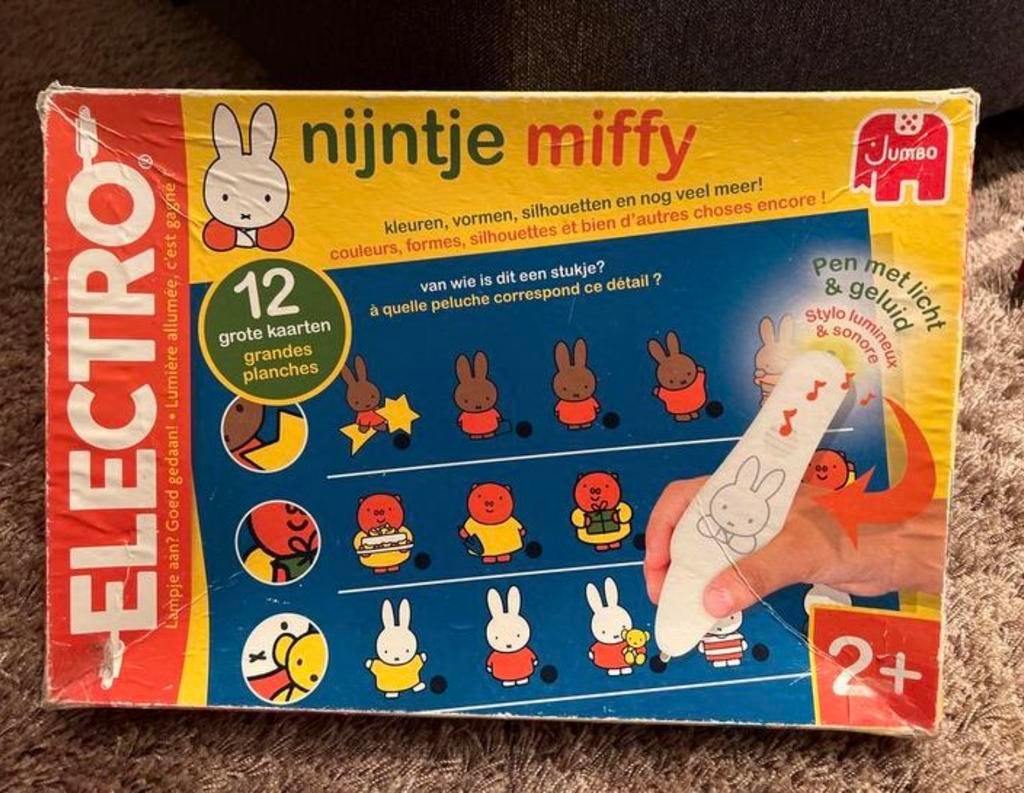 Nijntje Miffy Electro - Leerzaam Spel, Kinderen en Baby's, Speelgoed | Educatief en Creatief, Ophalen of Verzenden, Gebruikt, Ontdekken