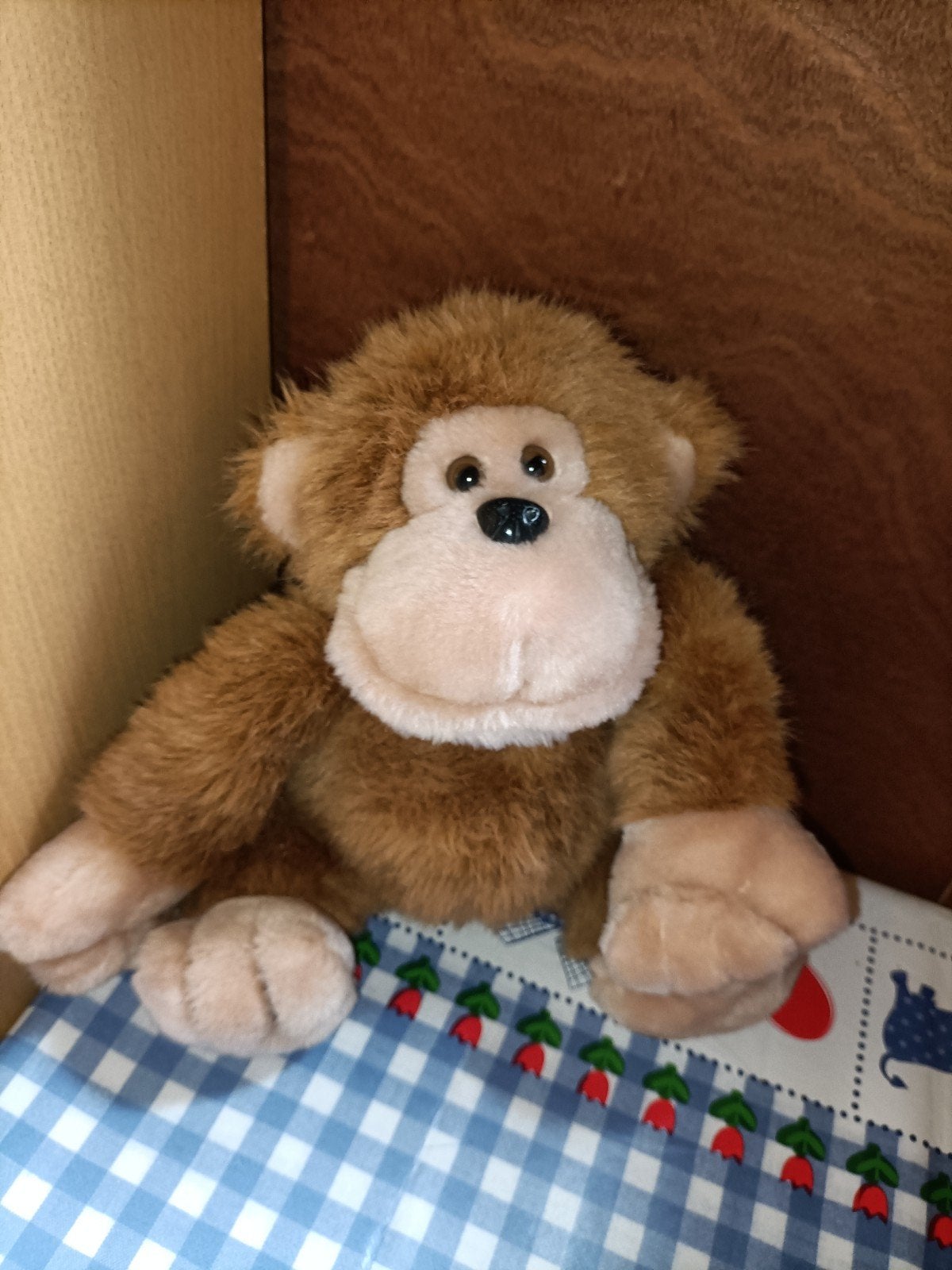 Apenheul aap knuffel vintage 26 cm groot, Kinderen en Baby's, Speelgoed | Knuffels en Pluche, Ophalen of Verzenden, Zo goed als nieuw
