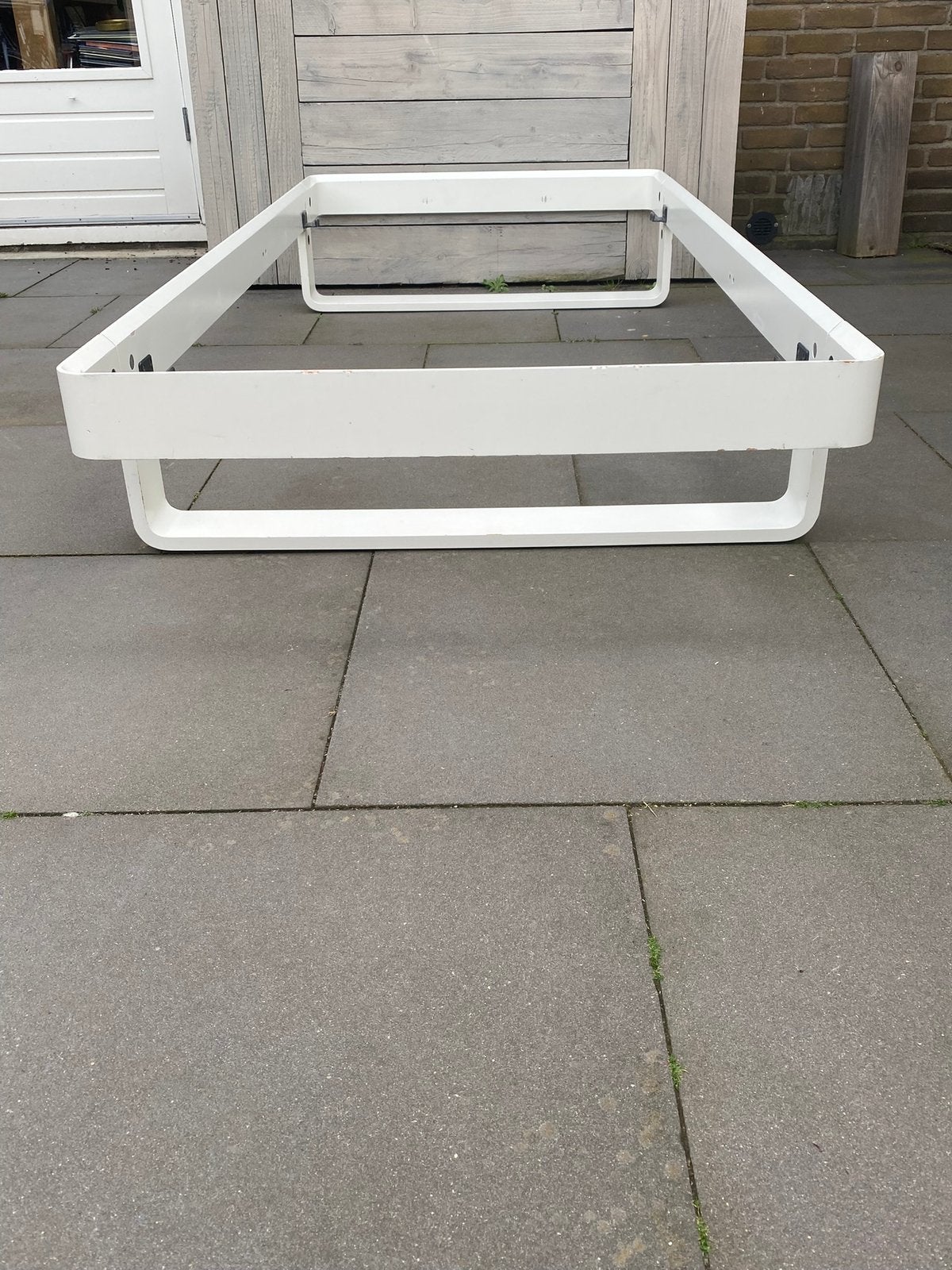 Auping bed 90x200 met spiraalbodem, Ophalen, Gebruikt, 90 cm, Eenpersoons