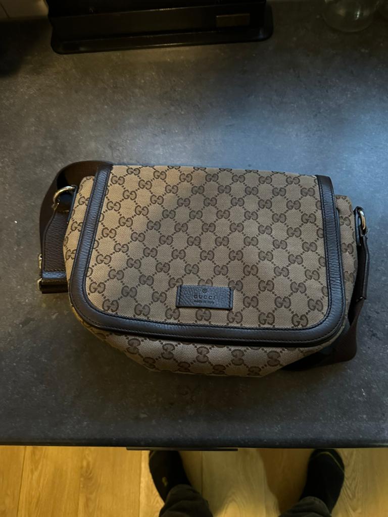 Gucci tas echt!!, Sieraden, Tassen en Uiterlijk, Ophalen of Verzenden, Zo goed als nieuw, Zwart