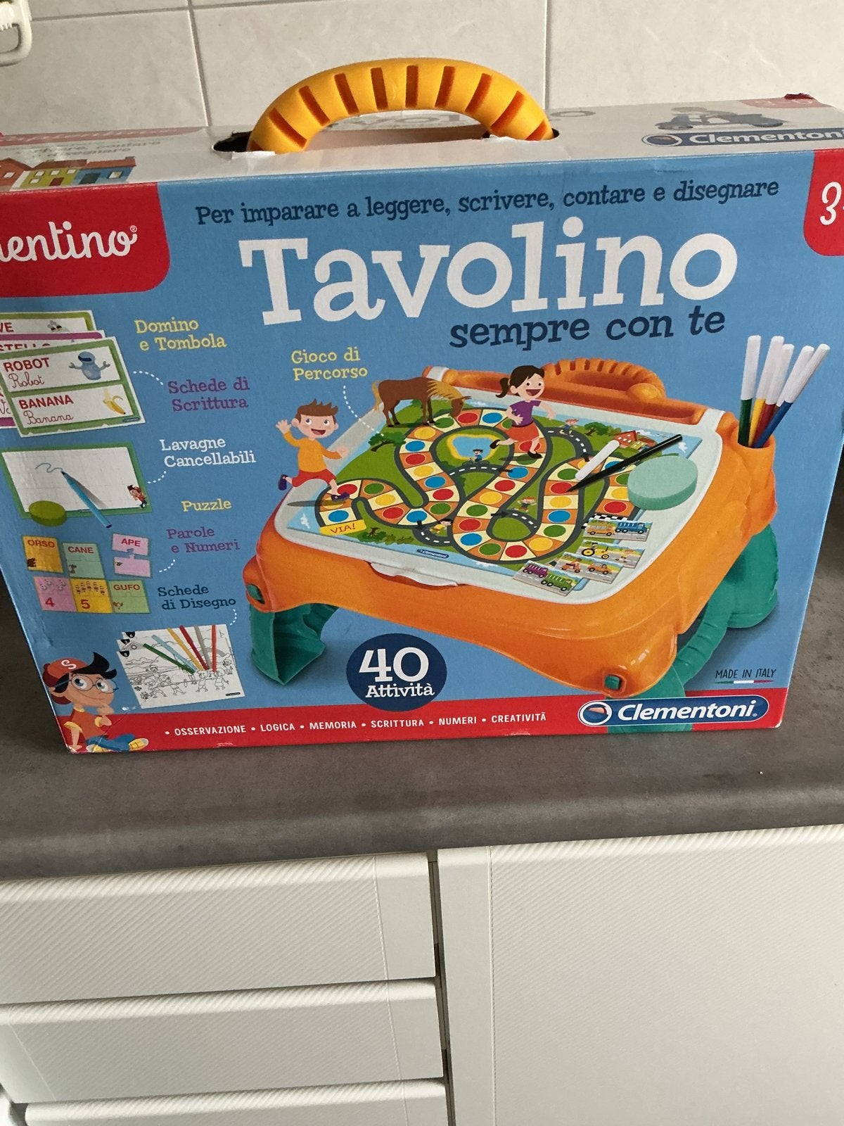 Clementoni Tavolino:, Ophalen of Verzenden, Zo goed als nieuw, Knutselen