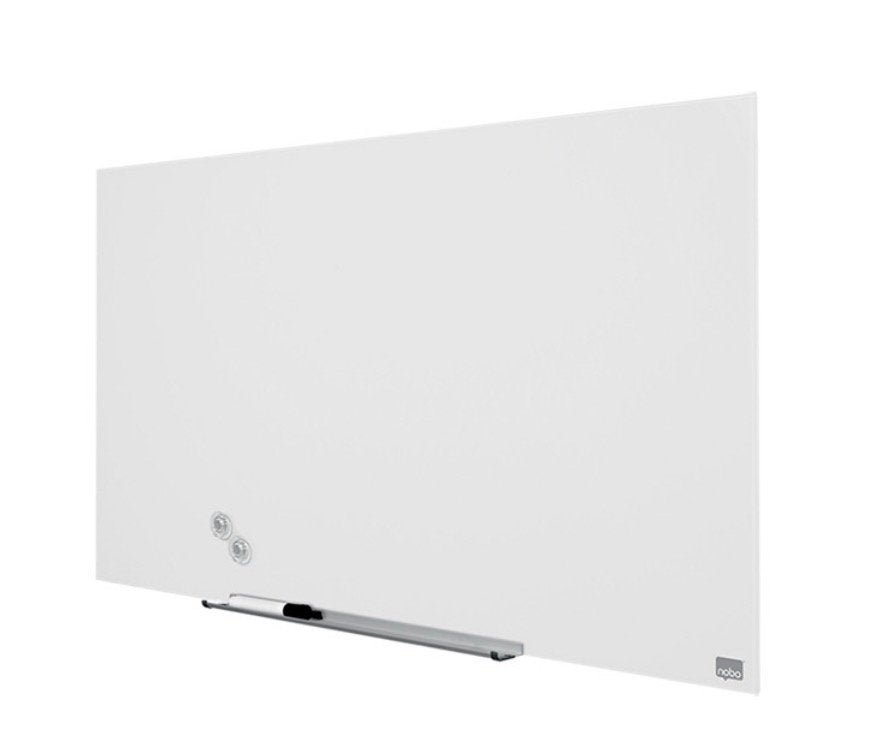 Nobo Glasbord widescreen 99 x 56 cm - voor je thuiswerkplek, Ophalen, Gebruikt