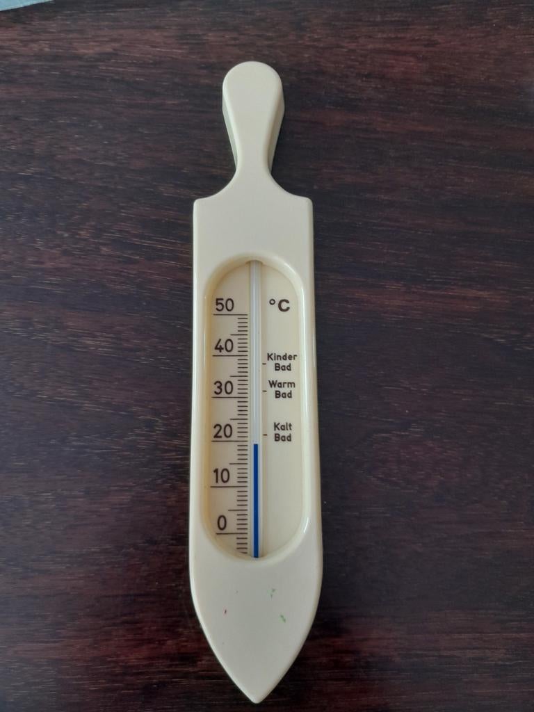 Vintage babybad thermometer, Ophalen of Verzenden, Zo goed als nieuw, Overige typen