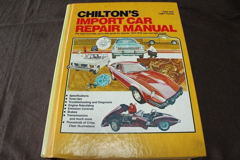 Chilton's import car repair manual VW Porsche BMW Mercedes, Auto diversen, Ophalen of Verzenden