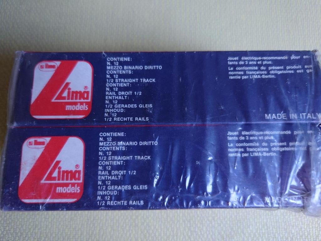 korte rechte lima rails 17 stuks, Hobby en Vrije tijd, Modeltreinen | H0, Gelijkstroom, Nieuw, Rails, Ophalen of Verzenden