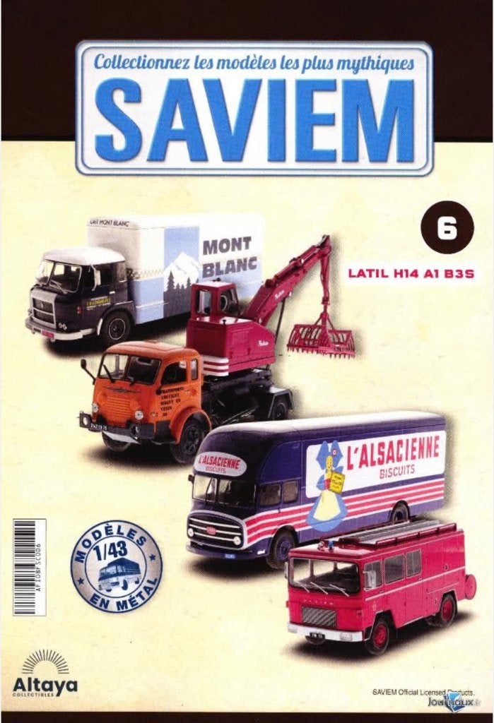 Saviem LATIL H14 A1 B3S BUTAGAZ 1/43 serie Saviem ALTAYA # 6, Verzenden, Nieuw, Bus of Vrachtwagen, Overige merken