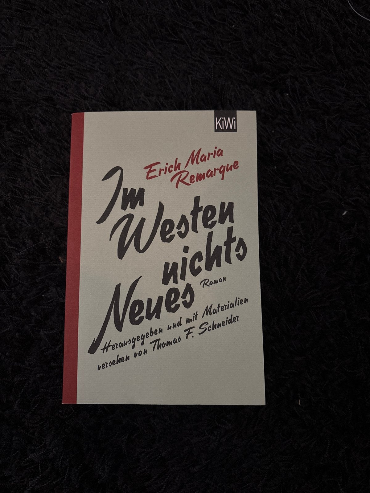 Im Westen nichts Neues - Erich Maria Remarque (Duits), Boeken, Ophalen of Verzenden, Nieuw, Europa overig