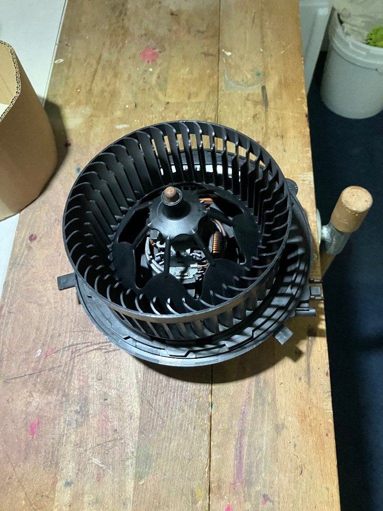 kachel ventilator motor VW Denso 500 907 521E, Ophalen of Verzenden, Gebruikt, Volkswagen