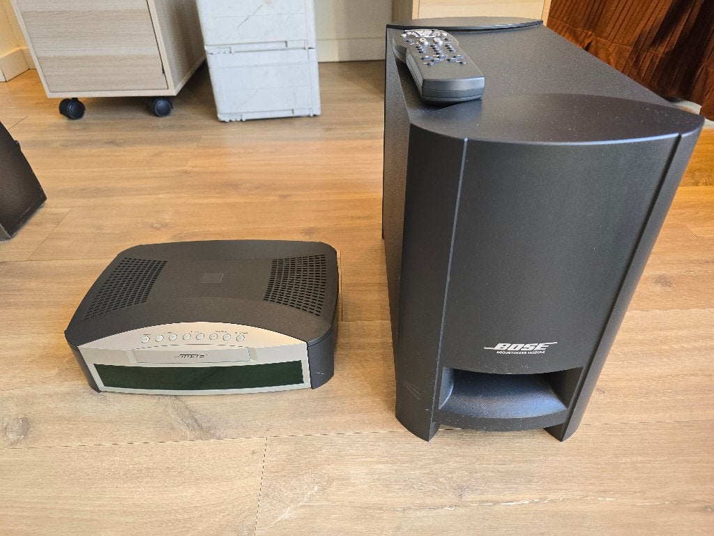 Bose 123 surround home entertainment system, Overige merken, 70 watt of meer, Ophalen of Verzenden, Dvd-speler