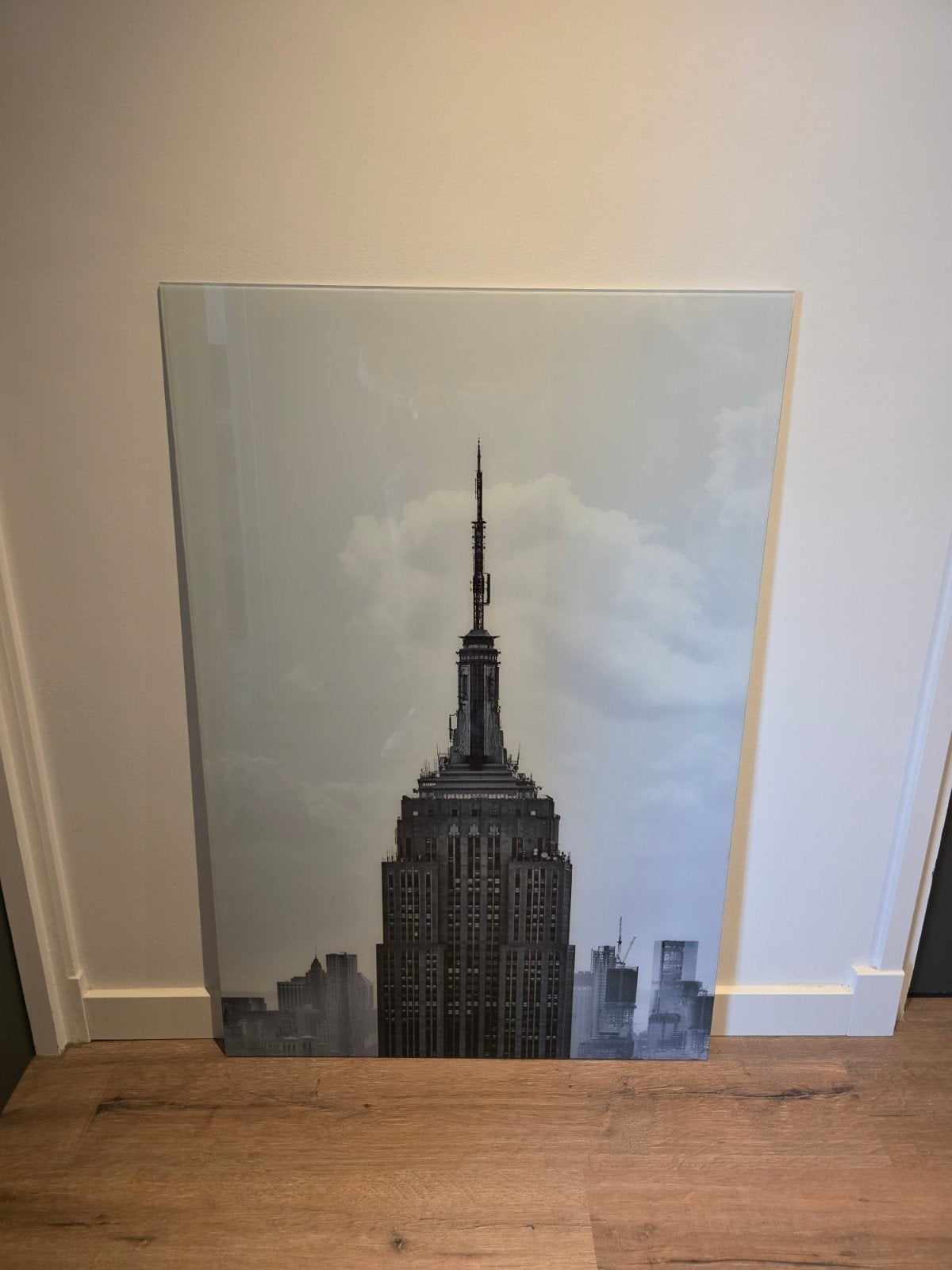 5 Glazen Schilderijen: Diverse Maten en Motieven, Ophalen, Gebruikt, Schilderij, 100 tot 125 cm