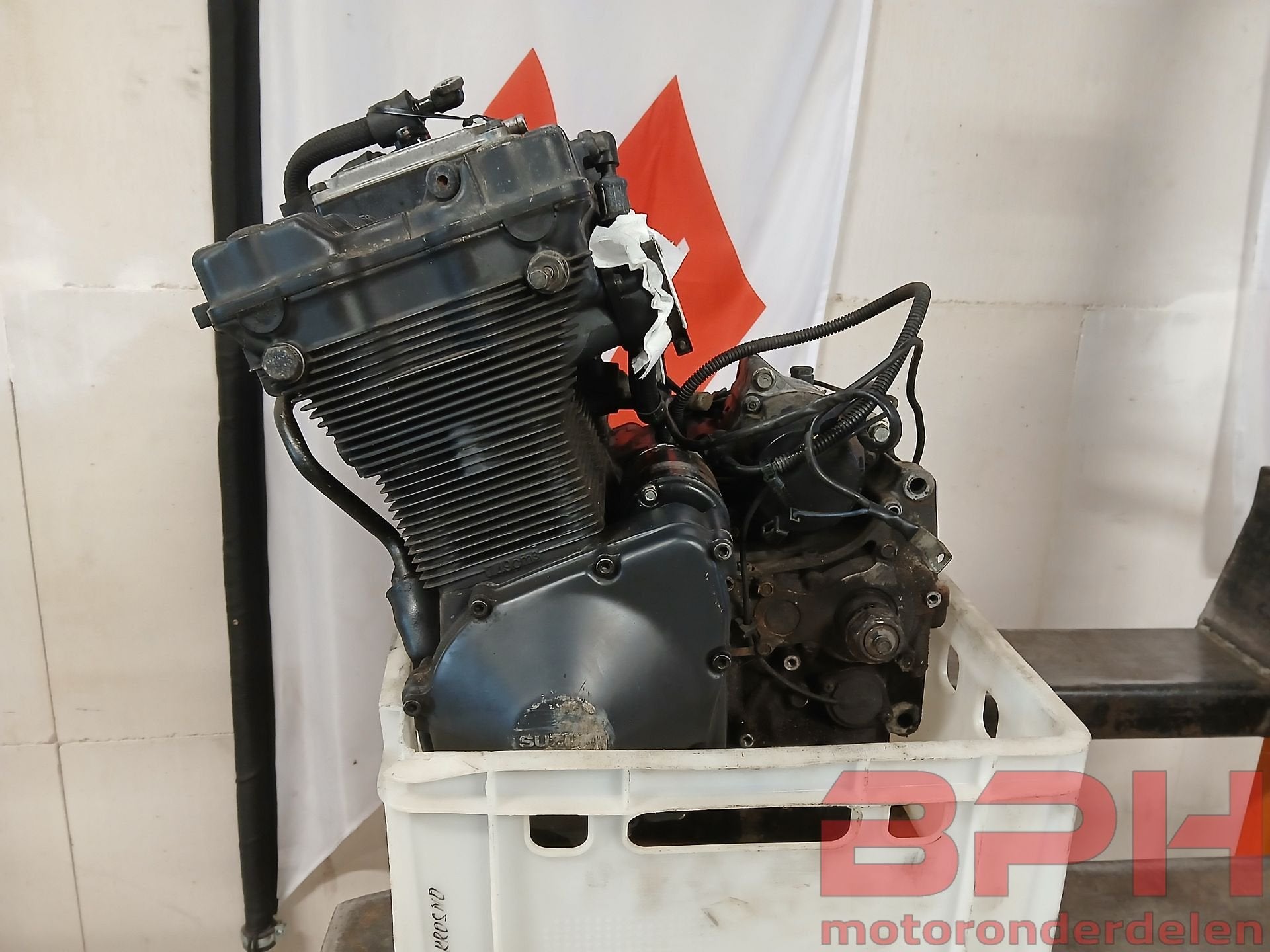 Motorblok Suzuki GSX-R 750 1990 t/m 1991 engine blok GSXR, Motoren, Gebruikt, -, -, Ophalen of Verzenden