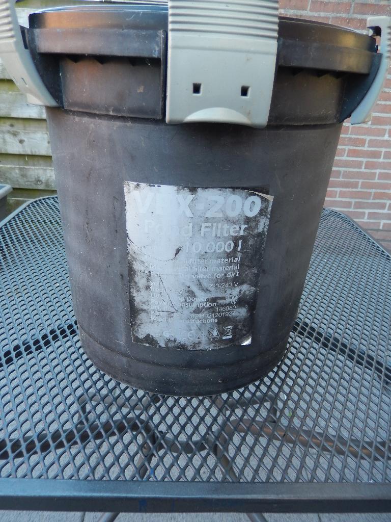 filter emmer voor vijver vex 200, Tuin en Terras, Vijver-toebehoren, Verzenden, Zo goed als nieuw, Vijverfilter