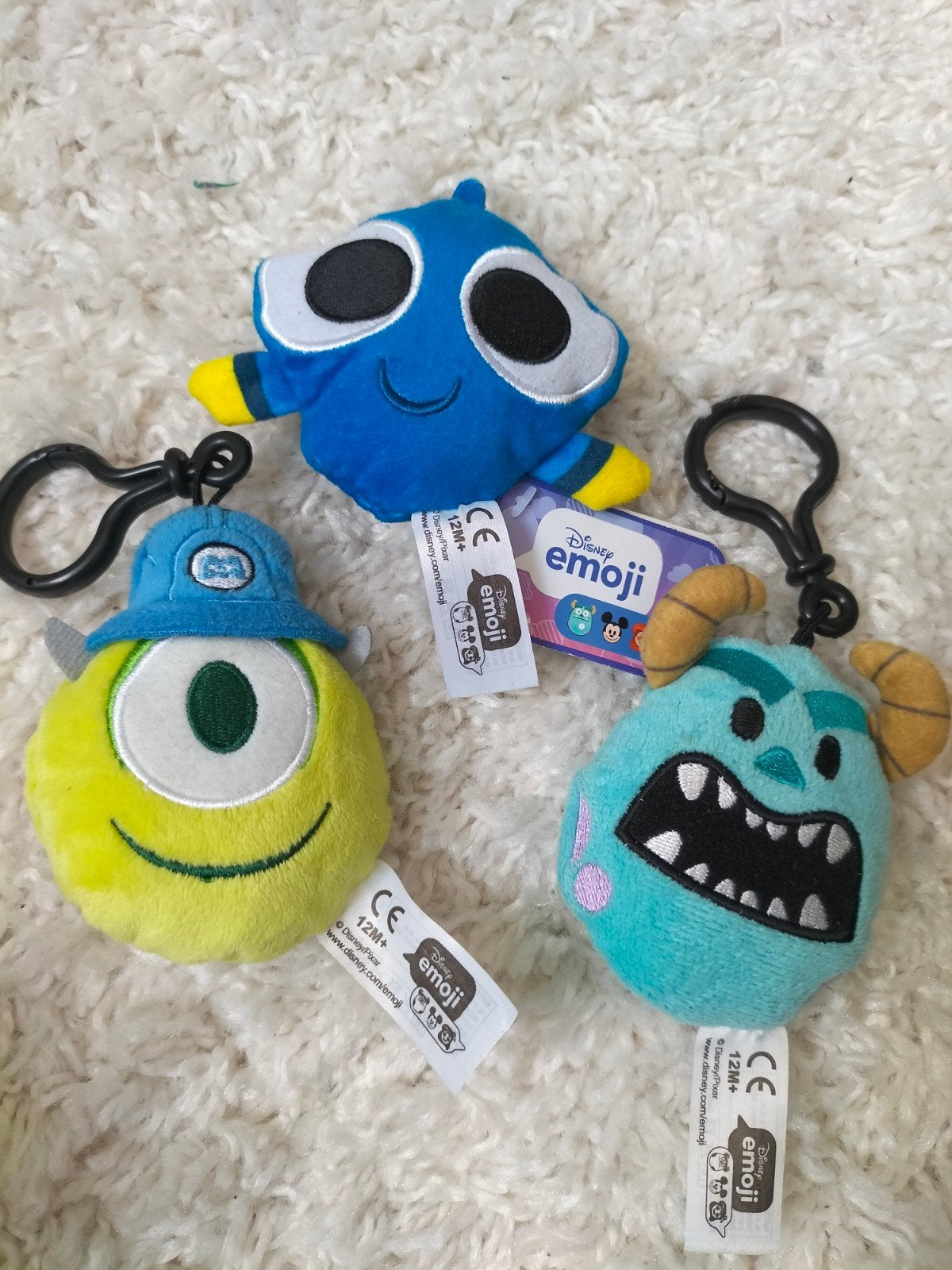 Disney emoji sleutelhangers, Ophalen of Verzenden, Overige figuren, Zo goed als nieuw, Knuffel