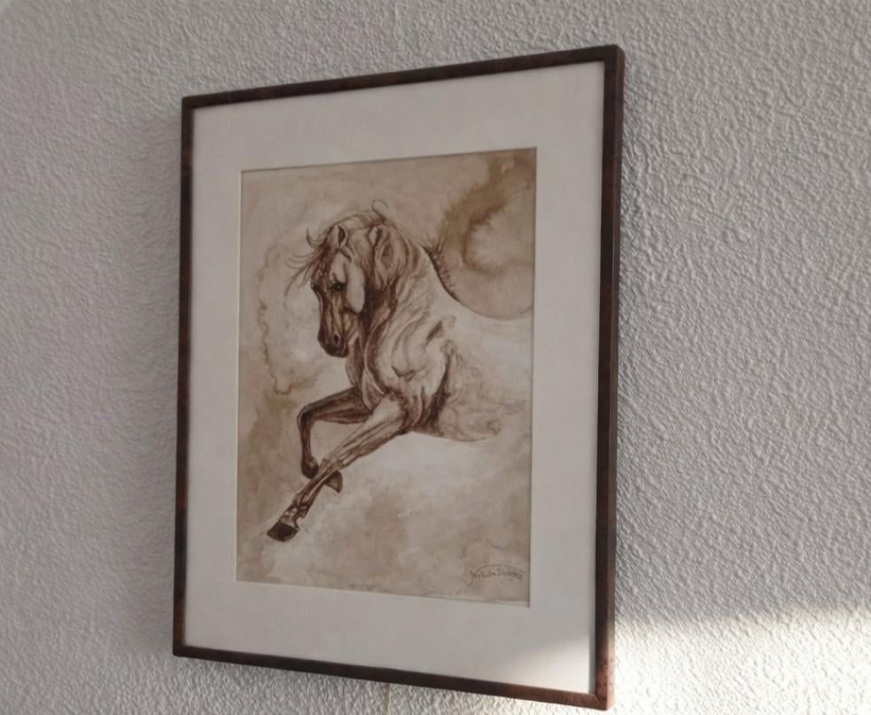 Aquarel schilderij, Huis en Inrichting, Woonaccessoires | Schilderijen, Tekeningen en Foto's, Ophalen of Verzenden