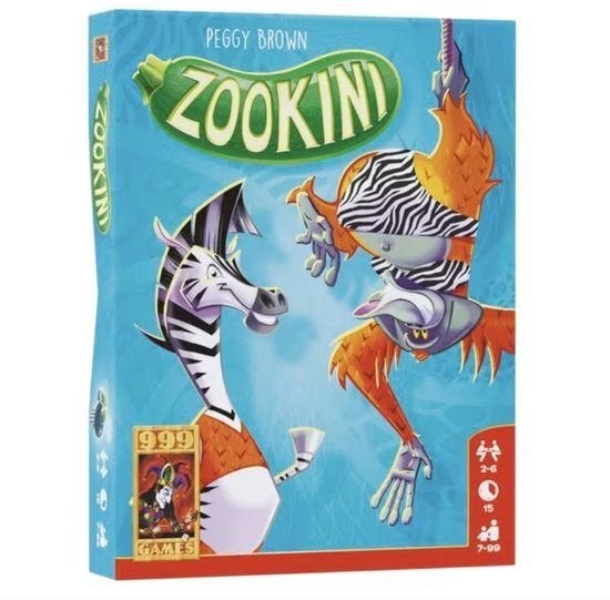 Zookini Kaartspel, Hobby en Vrije tijd, ., Nieuw, Ophalen of Verzenden, .