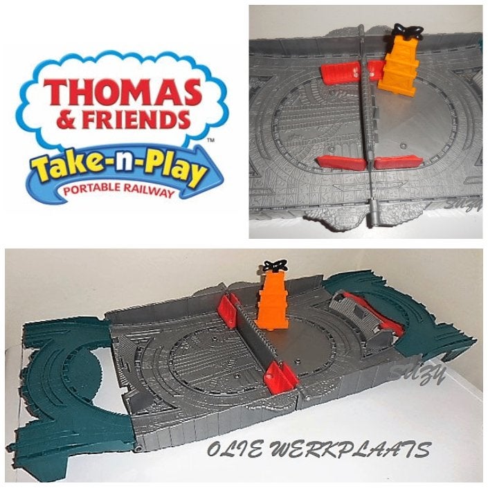 Thomas de Trein Olie Werkplaats, Take n Play Series, Ophalen of Verzenden, Zo goed als nieuw