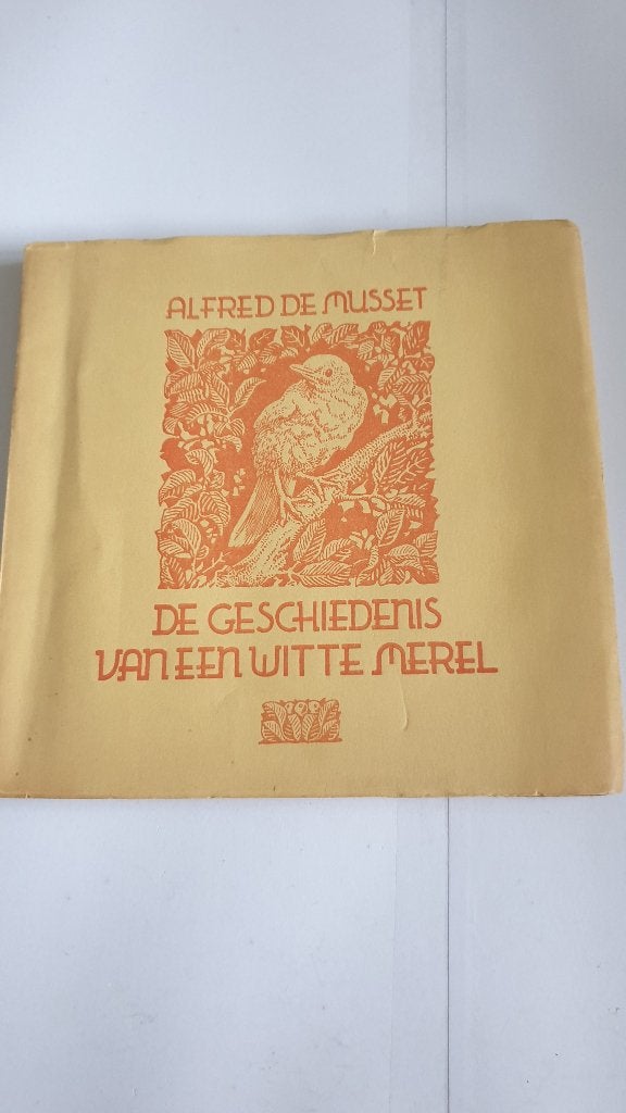 1061 de geschiedenis van een witte merel - alfred de musset, Verzenden