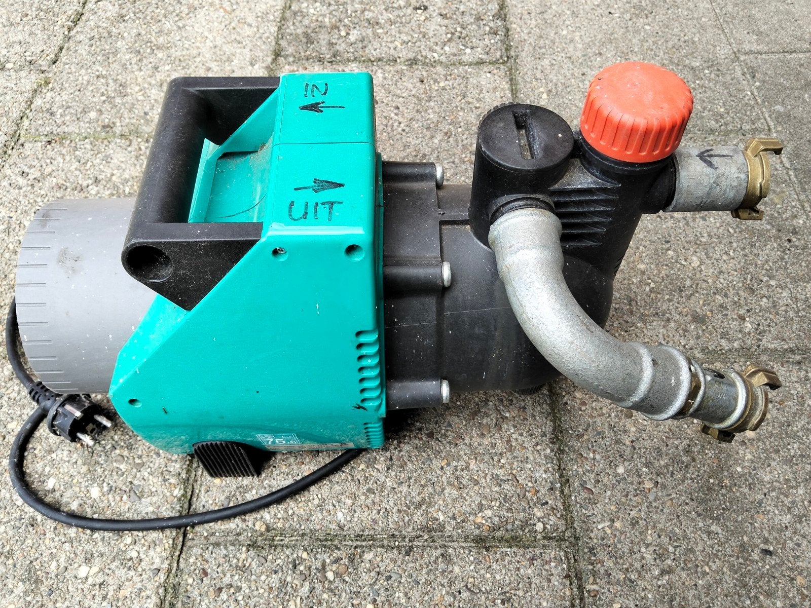 Gardena 4000/4 Jet Hydrofoorpomp., Tuin en Terras, Waterpompen, Ophalen, Gebruikt, Elektrisch, Hydrofoorpomp