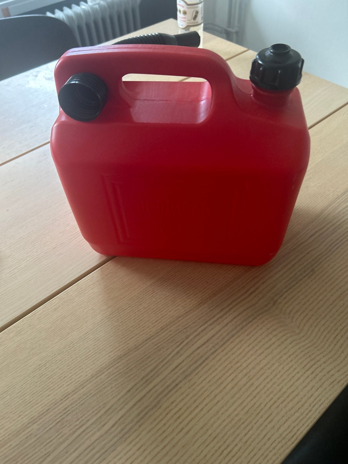 Rode jerrycan - 5 liter brandstofkan, Auto diversen, Overige Auto diversen, Ophalen of Verzenden