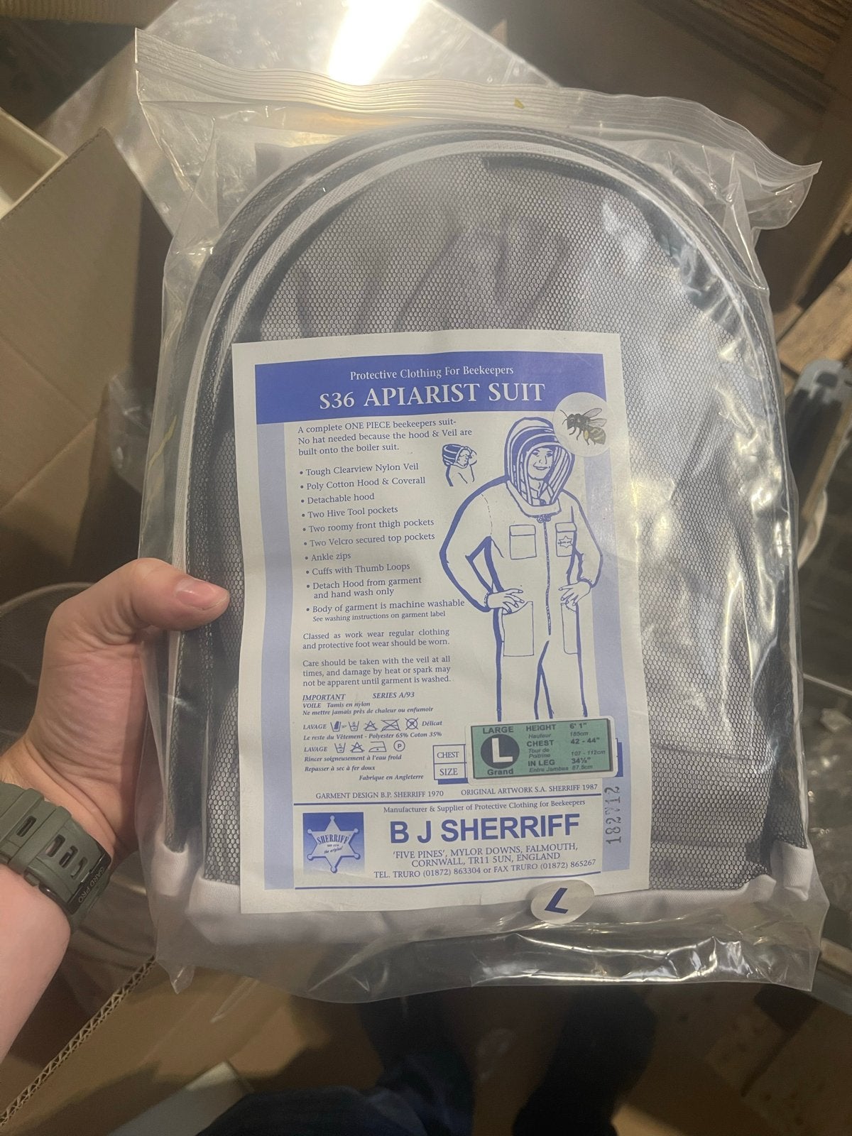 BJ Sherriff Imkerpakken - Nieuw, diverse maten & kleuren, Ophalen of Verzenden, Nieuw