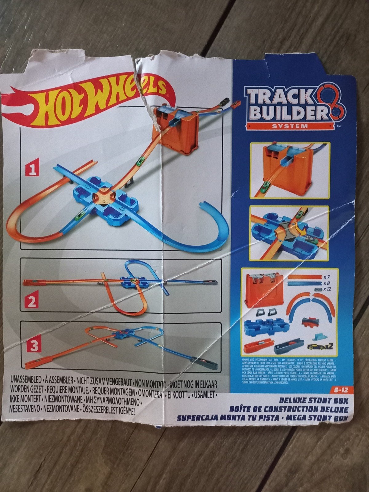 hotwheel baan track builder, Racebaan, Zelf te bouwen, Ophalen of Verzenden, Zo goed als nieuw