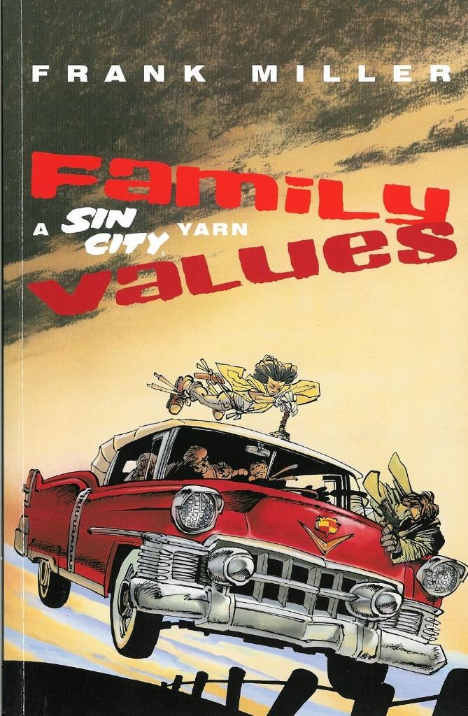 Frank Miller family values, Eén stripboek, Ophalen of Verzenden, Zo goed als nieuw