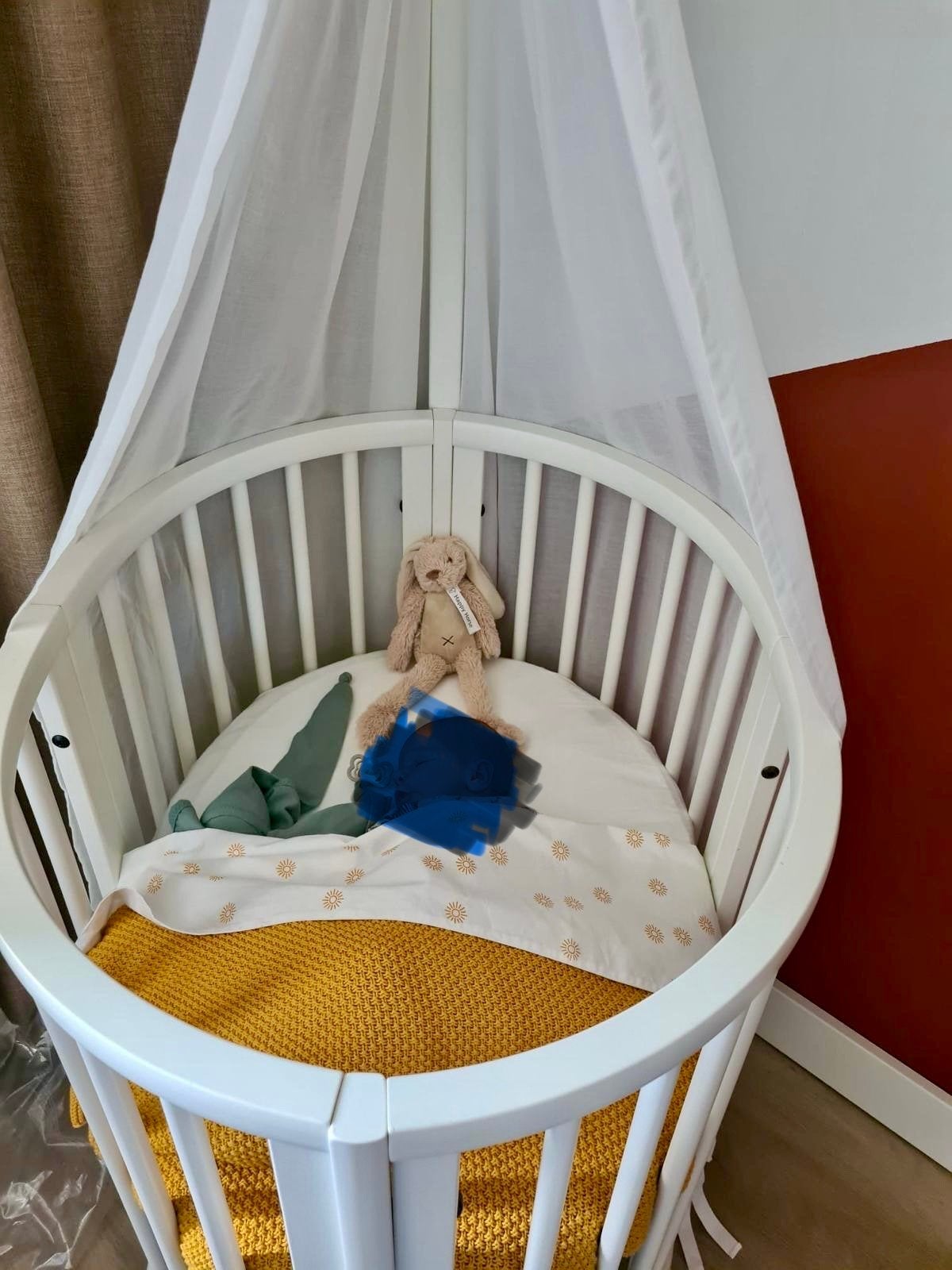 Stokke Sleepi complete set, incl matrassen, Ophalen, 70 tot 85 cm, Zo goed als nieuw, Matras