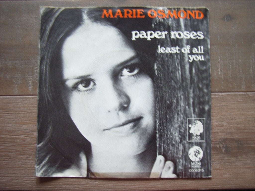 Marie Osmond, Paper Roses - Least of all you, Ophalen of Verzenden, Zo goed als nieuw, Pop