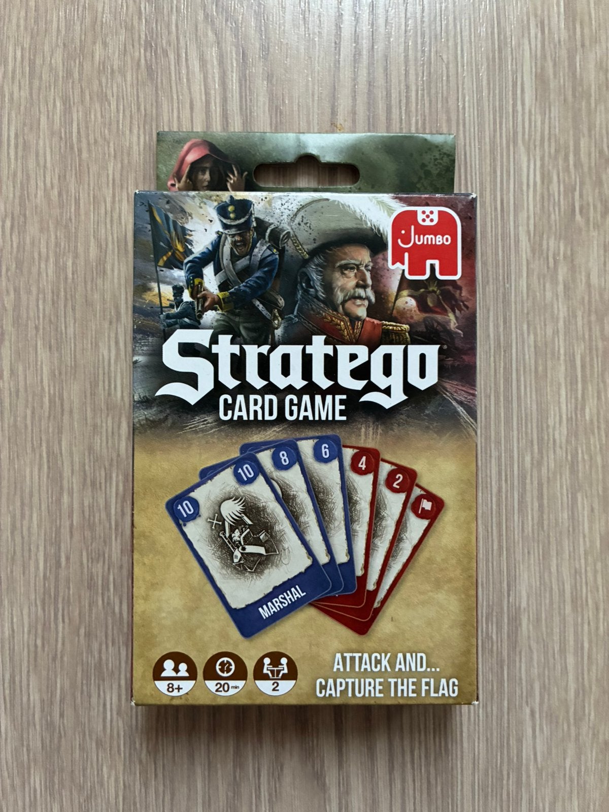 Stratego kaartspel, Ophalen, Nieuw