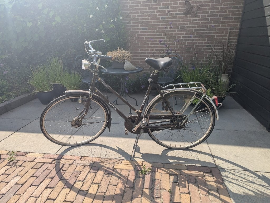 Kroeg/station fiets, Gebruikt, Versnellingen, Trommelrem, Ophalen