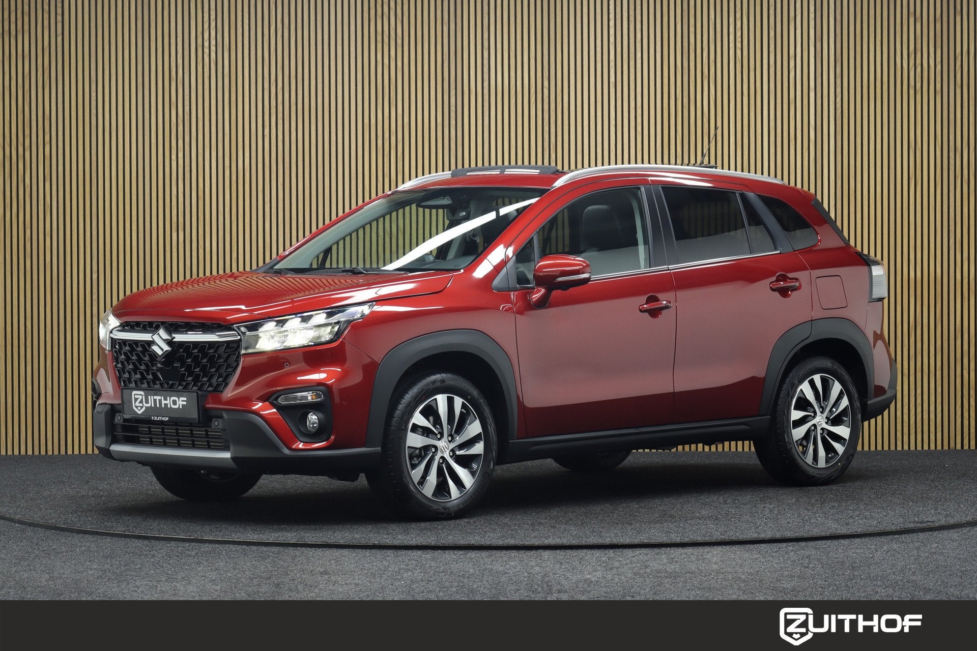 Suzuki S-Cross 1.4 Boosterjet Automaat Style Hybrid | € 3., Auto's, Suzuki, Zwart, 4 cilinders, 24 maanden, Origineel Nederlands