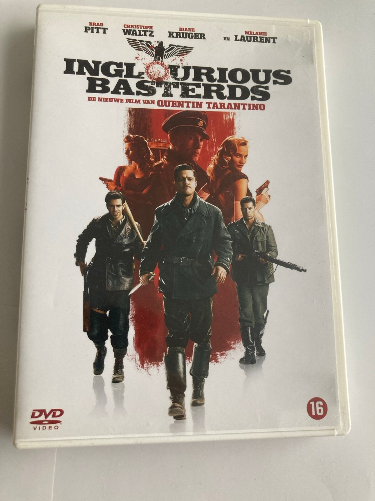 Inglourious Basterds DVD, Vanaf 16 jaar, Nederlands, Ophalen of Verzenden, Oorlog