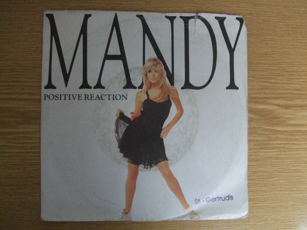 MANDY      POSITIVE REACTION, 7 inch, Ophalen of Verzenden, Zo goed als nieuw, Pop