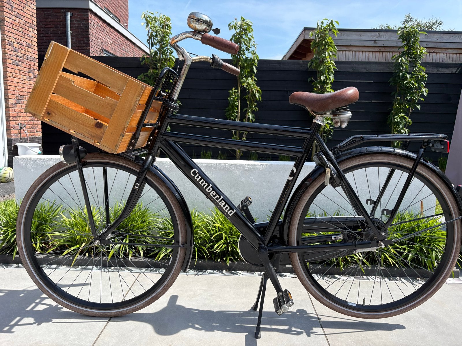 Cumberland transportfiets herenfiets, Fietsen en Brommers, Fietsen | Heren | Herenfietsen, Gebruikt, Overige merken, Versnellingen