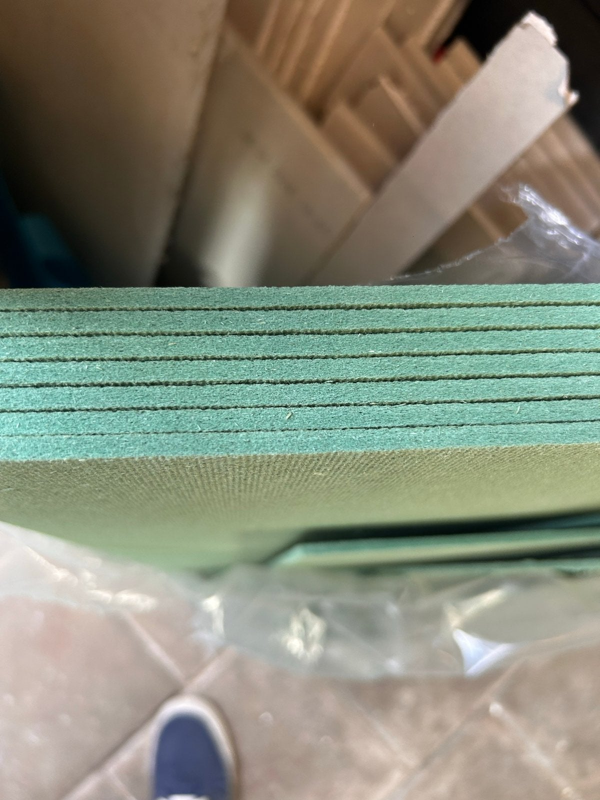 Ondervloer parketfelt platen 5mm dik - gratis af te halen, Ophalen, Overige materialen, 30 cm of meer, Gebruikt